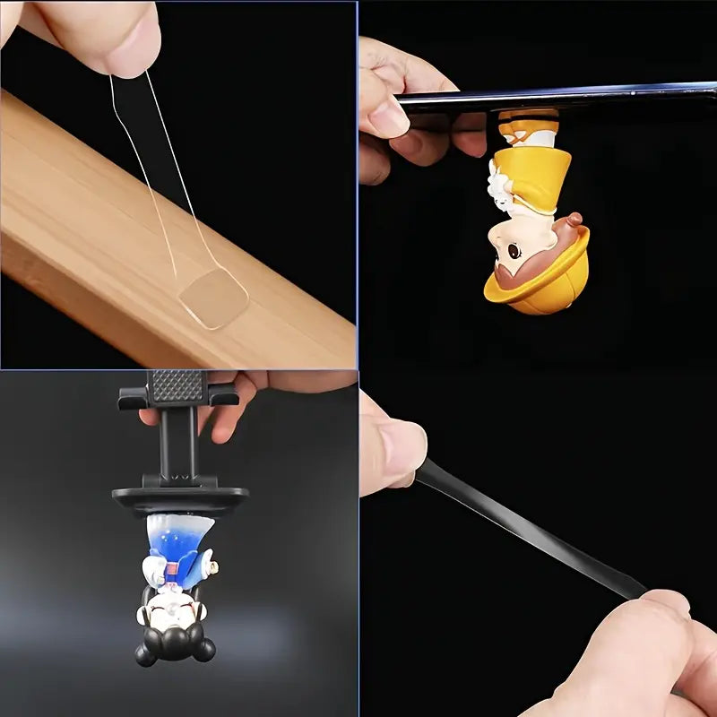 Pastilles Adhésives Transparentes Double Face – Fixation Forte et Discrète, 1.3 x 0.8 cm, Idéales pour DIY, Décoration et Bricolage