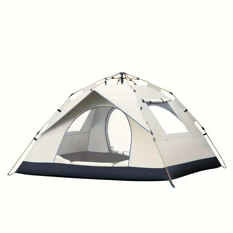 Tente de camping automatique 2-4 personnes – Installation rapide et imperméable pour randonnée et bivouac