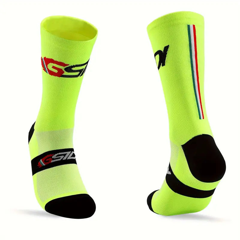 Chaussettes de cyclisme respirantes – Confort et maintien optimal pour vélo de route et VTT