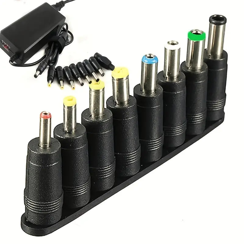 Câble USB avec 10 Embouts d’Adaptateur Universel – Chargeur Polyvalent pour Appareils Électroniques DC 5V