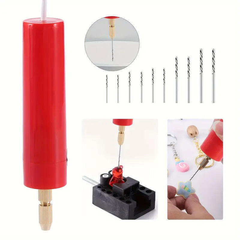 Mini Perceuse Électrique de Précision – Outil Rotatif Rechargeable pour Bricolage, Bijoux et Artisanat