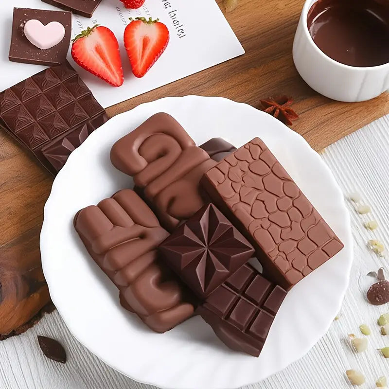 Moule en Silicone Créatif pour Barres d’Alimentation – Chocolats, Snacks Énergétiques et Pâtisseries Maison