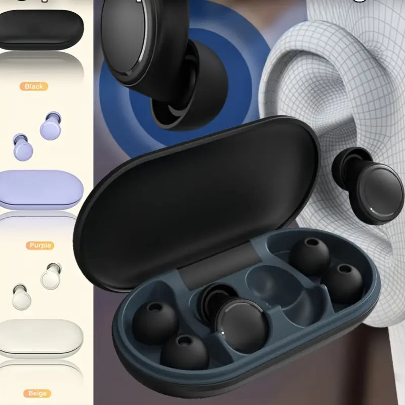 Écouteurs Sans Fil Bluetooth avec Boîtier de Charge – Design Compact & Élégant