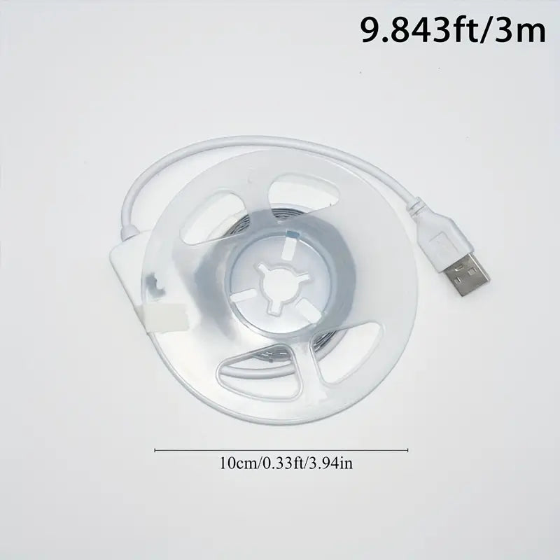 Ruban LED USB 3M/5M/10M – Bande Lumineuse Flexible pour Éclairage Ambiance et Décoration Intelligente