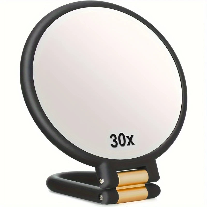 Miroir de Maquillage Grossissant 30/40X – Précision Extrême pour Épilation, Soins du Visage et Maquillage Détaillé