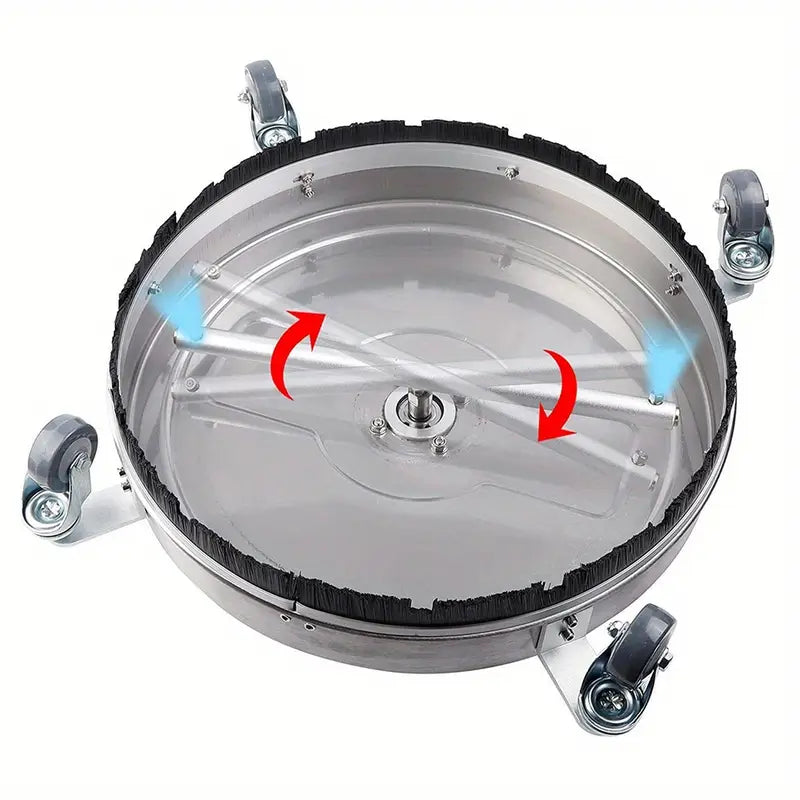 Nettoyeur de surface haute pression – Accessoire de lavage voiture et sols avec brosses rotatives