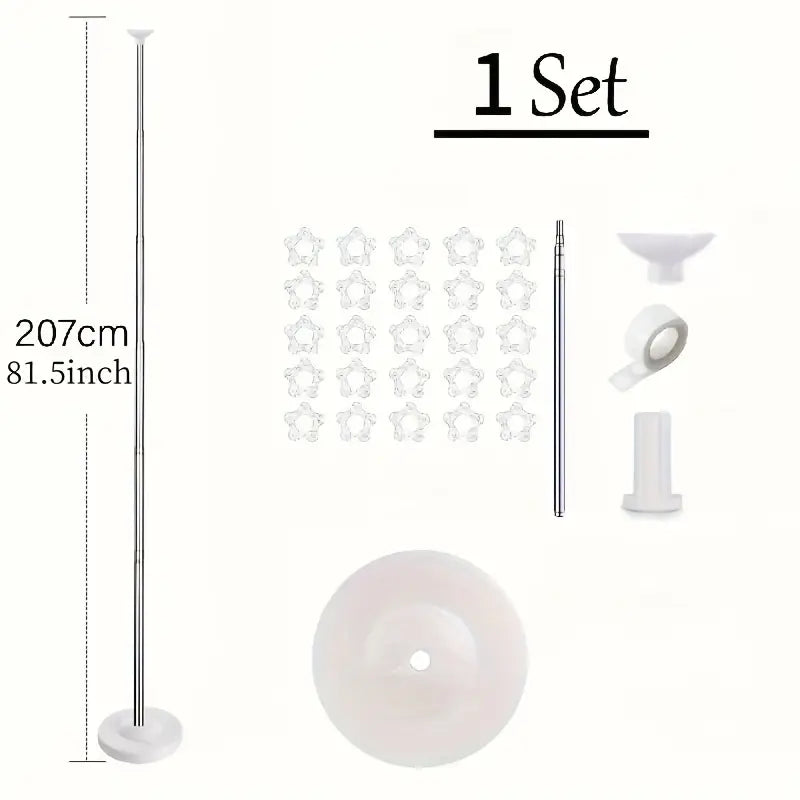 Colonnes de Ballons Colorés – Arche Décorative pour Anniversaire, Mariage & Événements Festifs