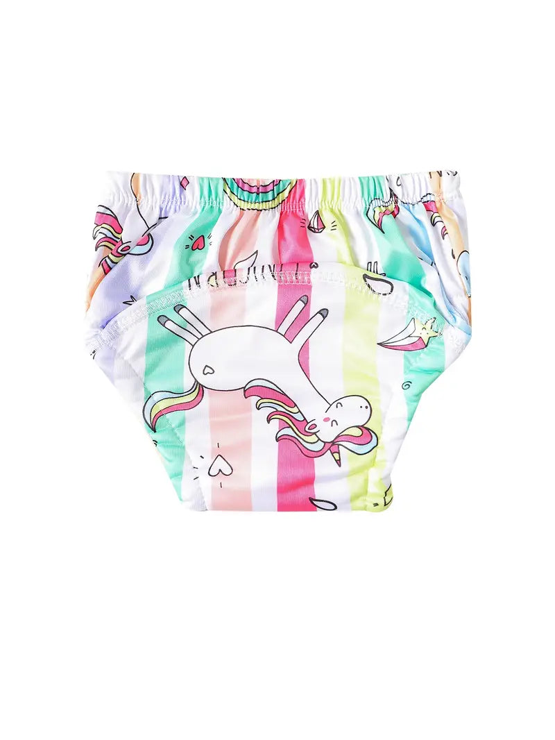 Couches lavables bébé réutilisables – Lot de 10 culottes colorées et imprimées, ajustables et écologiques