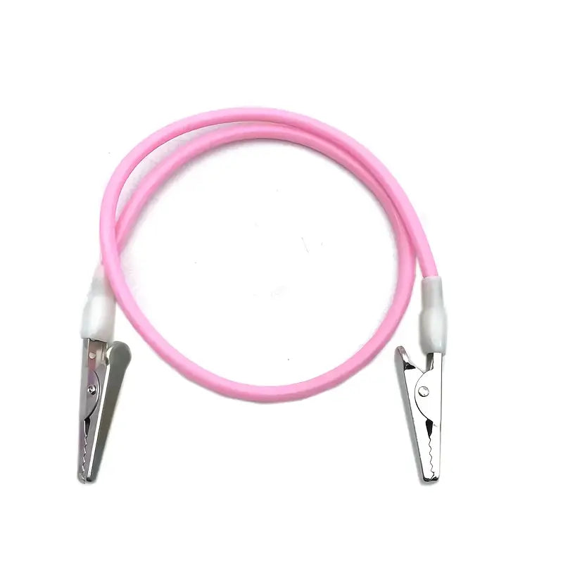 Pinces avec Cordon en Silicone Coloré – Accessoires Polyvalents pour Maintien et Fixation en Milieu Industriel