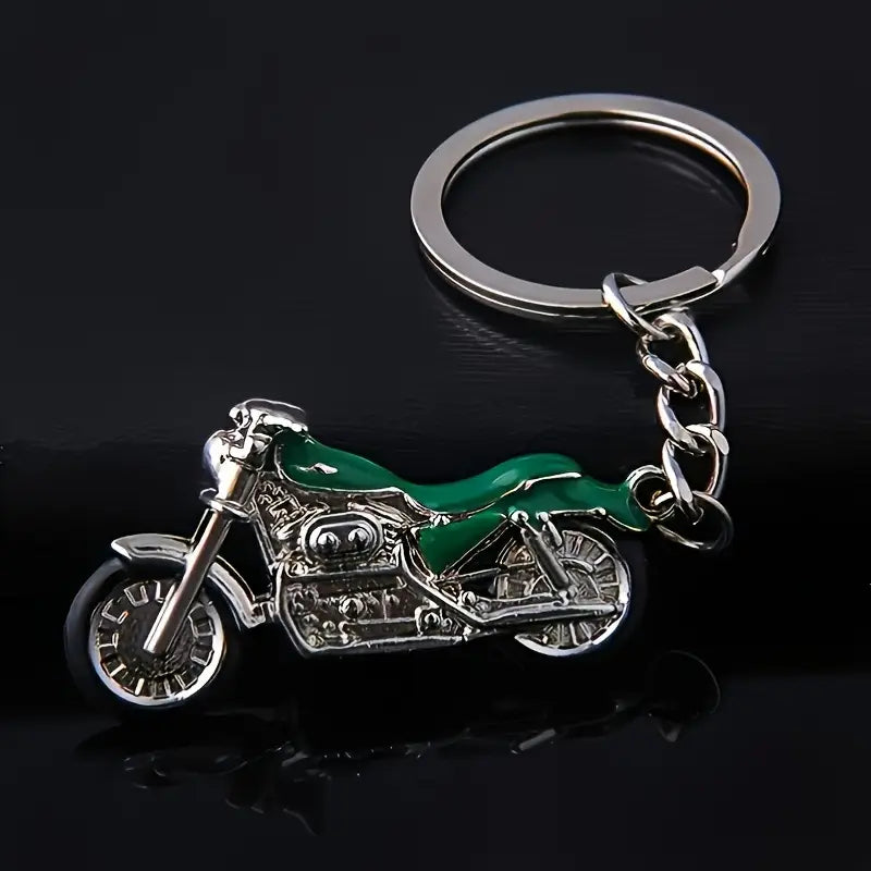 Porte-clés homme en cuir et métal – Mousqueton élégant et robuste pour clés de voiture