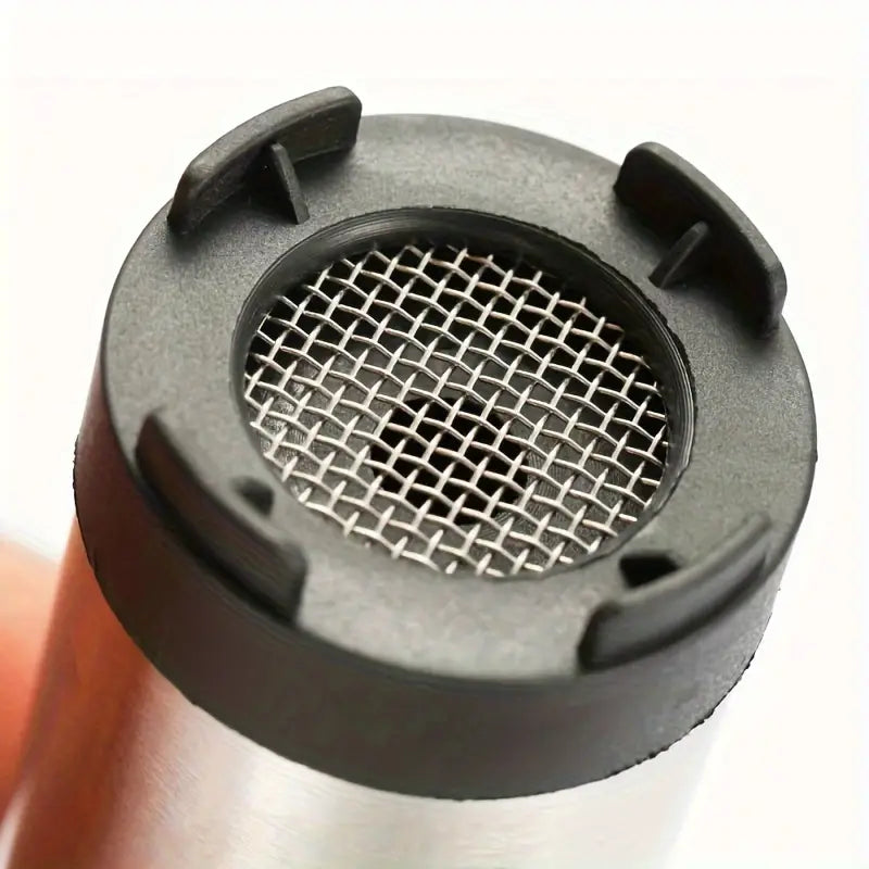 Pompe Submersible 12V en Acier Inoxydable – Pompe à Carburant Portative avec Pinces Crocodile pour Transfert de Diesel et Eau