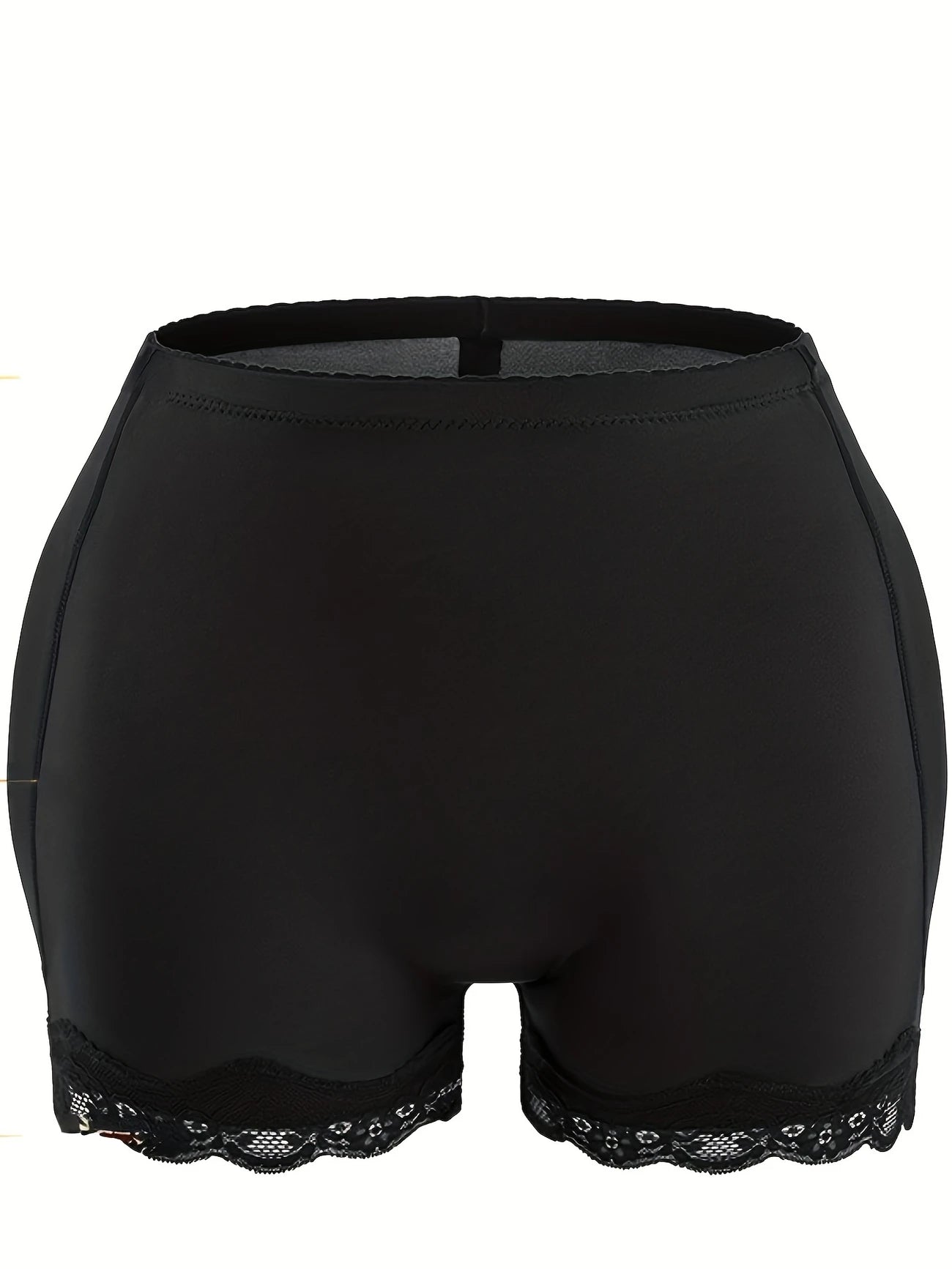 Shorty Gainant Femme Push-Up avec Dentelle – Effet Fessier Galbé, Taille Haute et Maintien Confortable
