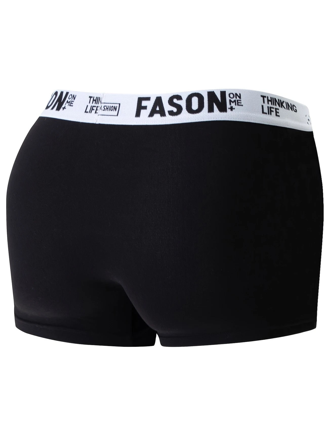 Pack de 10 Boxers homme noirs confortables – Ceinture élastique stylée