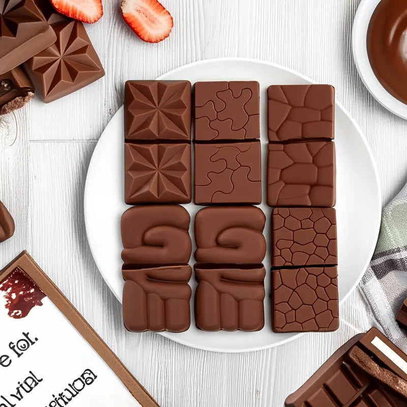 Moule en Silicone Créatif pour Barres d’Alimentation – Chocolats, Snacks Énergétiques et Pâtisseries Maison