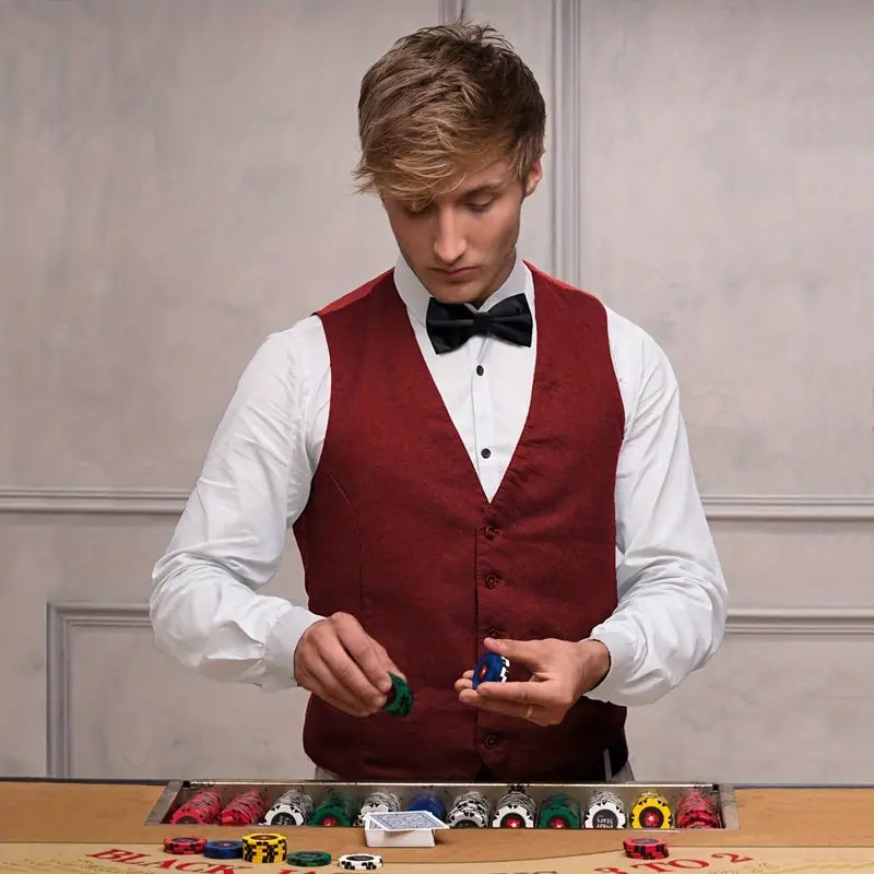 Nœud papillon noir classique réglable – Accessoire élégant pour costume homme et soirées habillées