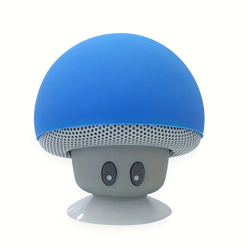 Mini Enceinte Bluetooth USB Champignon – Haut-Parleur Portable avec Ventouse et Micro Intégré