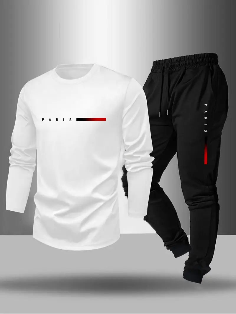 Ensemble de sport homme – Sweat à manches longues + Pantalon jogging – Confort & Style urbain