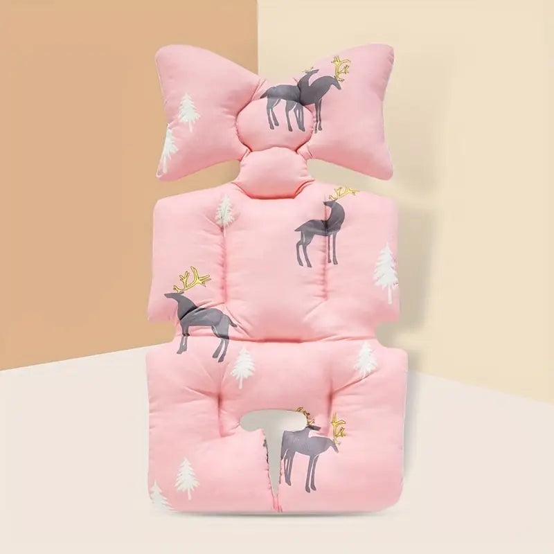 Coussin réducteur universel poussette bébé – Matelas de siège rembourré avec appui-tête