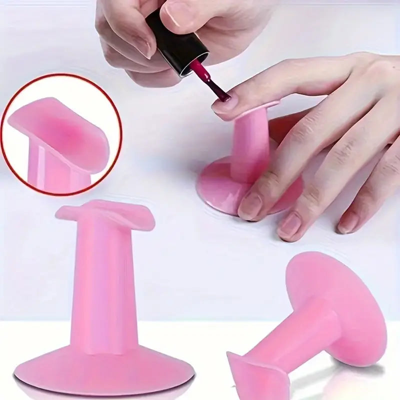 Support Doigt pour Vernis à Ongles – Accessoire Antidérapant pour Manucure Facile et Précise