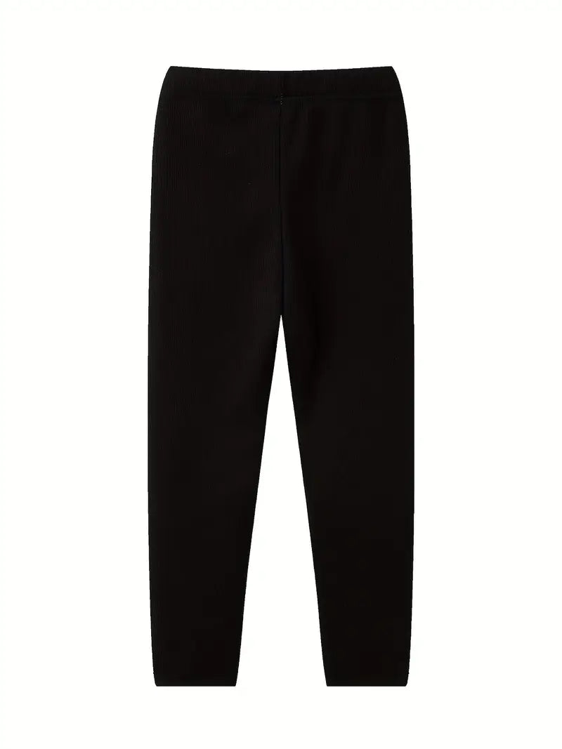 Pantalon Fille Hiver Chaud – Legging Épais Polaire Confortable