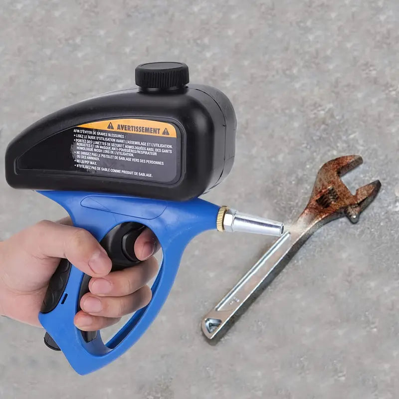 Pistolet de Sablage Pneumatique Haute Pression – Outil de Nettoyage et Décapage