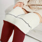 Legging Polaire Femme Taille Haute – Thermique et Doublé Hiver