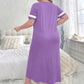 Robe longue de nuit pour femmes grandes tailles