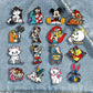 Lot de Broches Disney Enfant – Pins Mickey, Stitch, Bambi, La Petite Sirène, Winnie et Personnages Classiques