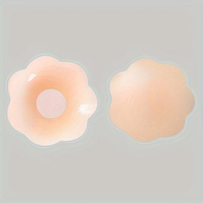 Caches-Tétons Adhésifs Jetables en Forme de Fleur – Invisibles sous les Vêtements, Accessoire Lingerie Femme Discret & Confortable