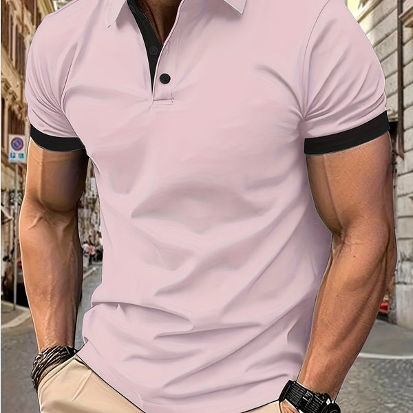 Chemise De Golf Décontractée À Manches Courtes