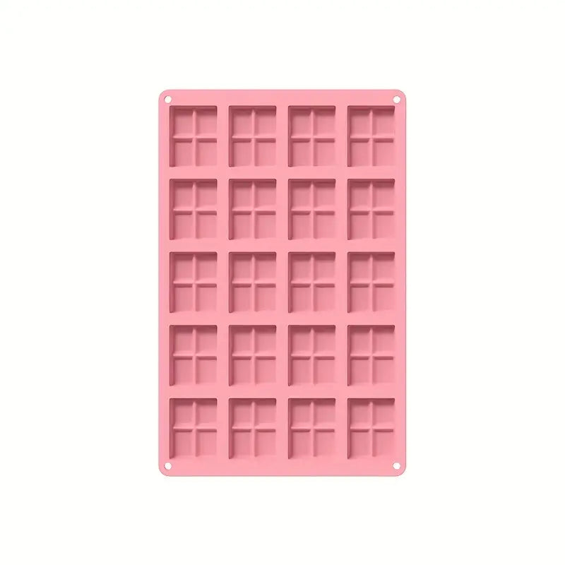 Moule en Silicone 24 Cavités pour Mini Barres d’Alimentation – Chocolat, Céréales et Snacks Maison