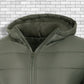 Fat Brother Plus Size Homme Extérieur Coupe-Vent Épaissi Chaud