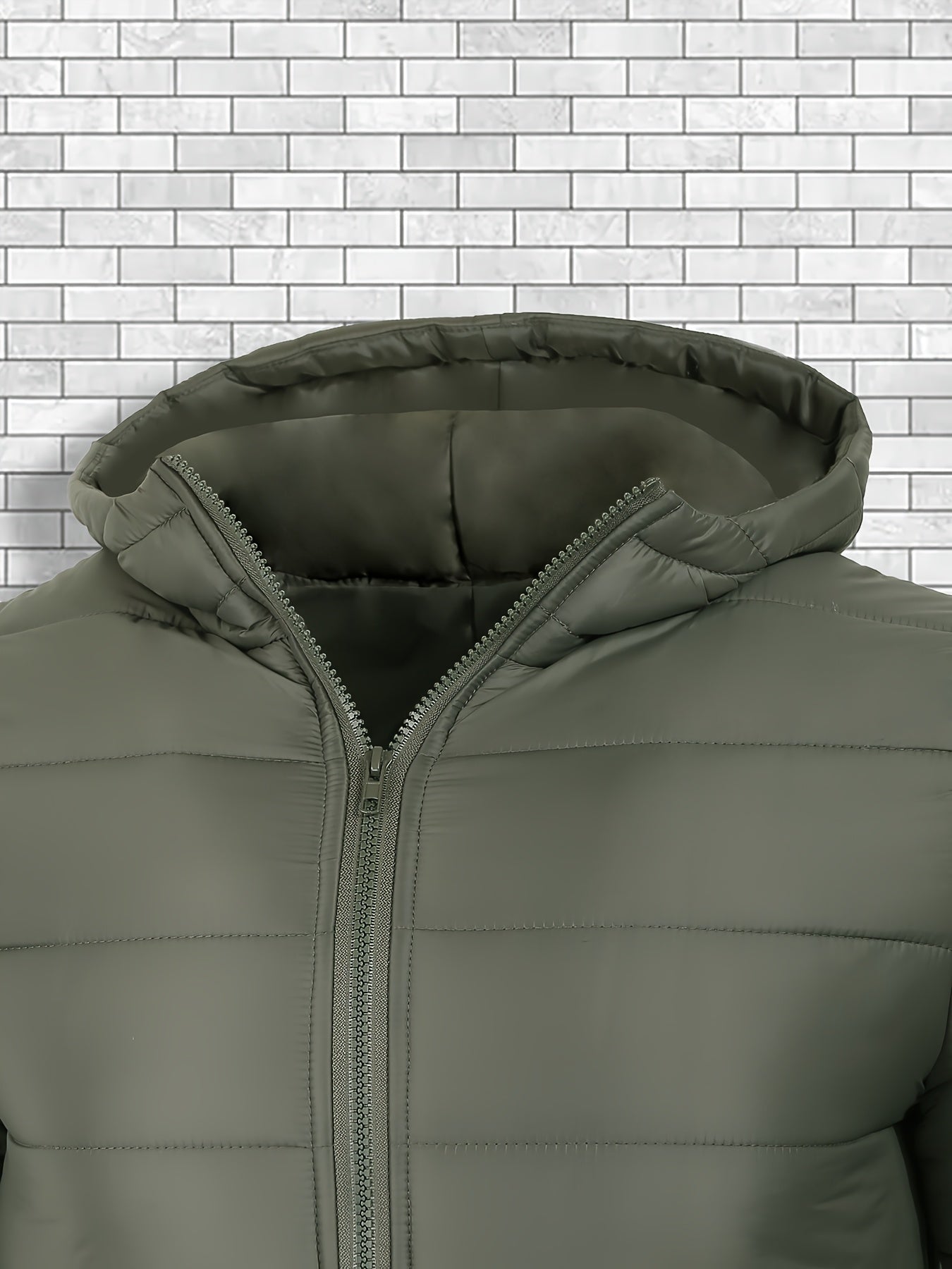 Fat Brother Plus Size Homme Extérieur Coupe-Vent Épaissi Chaud