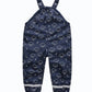 Salopette Imperméable Enfant – Pantalon de Pluie avec Bretelles Motifs Nuages