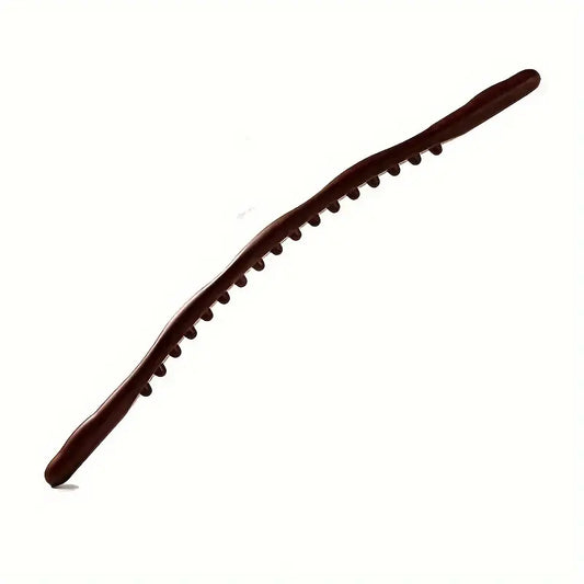 Bâton de Massage Dorsal en Bois – Relaxation Profonde du Dos et des Épaules