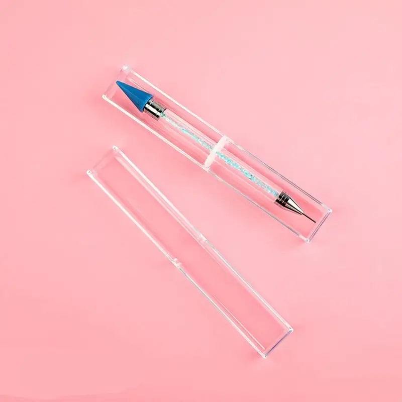 Stylo Pick-Up Strass pour Nail Art – Outil Précis pour Décoration Ongles avec Strass et Perles