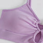 Haut de tankini à découpe cœur – Élégance romantique pour vos journées plage