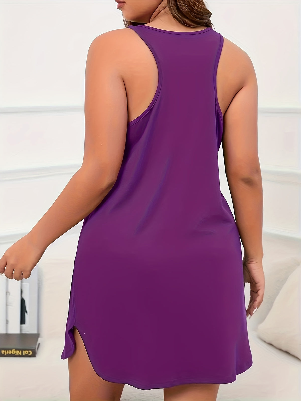 Robe décontractée grande taille pour femmes