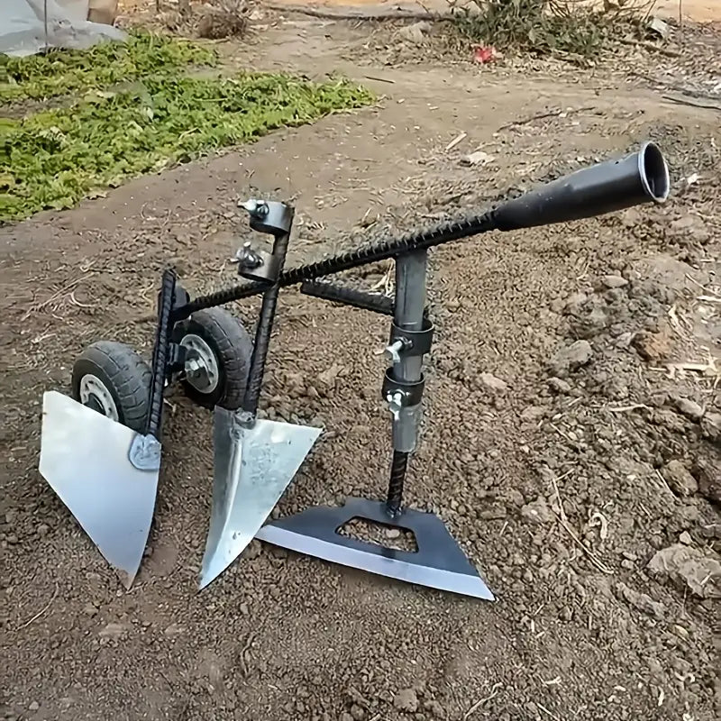 Butteur de Jardin Multifonction à Roues  Outil de Binage, Sarclage et Labour avec Lames Interchangeables