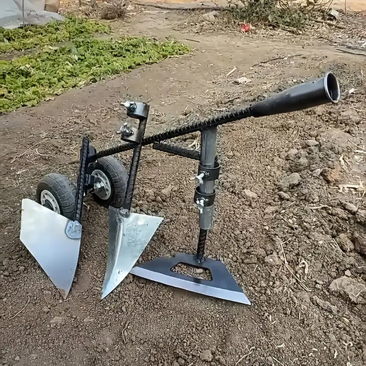 Butteur de Jardin Multifonction à Roues  Outil de Binage, Sarclage et Labour avec Lames Interchangeables