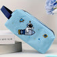 Trousse Scolaire Enfant à Double Fermeture Éclair – Motif Astronaute et Fusée