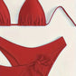 Ensemble Bikini Brésilien – Triangle Ajustable & Bas Échancré à Nouer