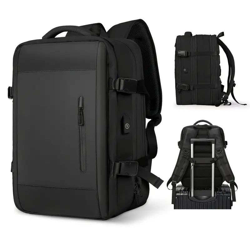 Sac à dos étudiant multifonction – Grande capacité, compartiment PC et design moderne