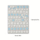 Stickers Nail Art Fleurs 3D – Décorations Ongles Autocollantes pour Manucure Florale Élégante