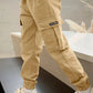 Pantalon Cargo Garçon avec Poches Latérales – Pantalons Enfant Mode Décontractée et Confort Quotidien