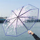 Parapluie transparent fleurs de cerisier Compact, coloris Violet