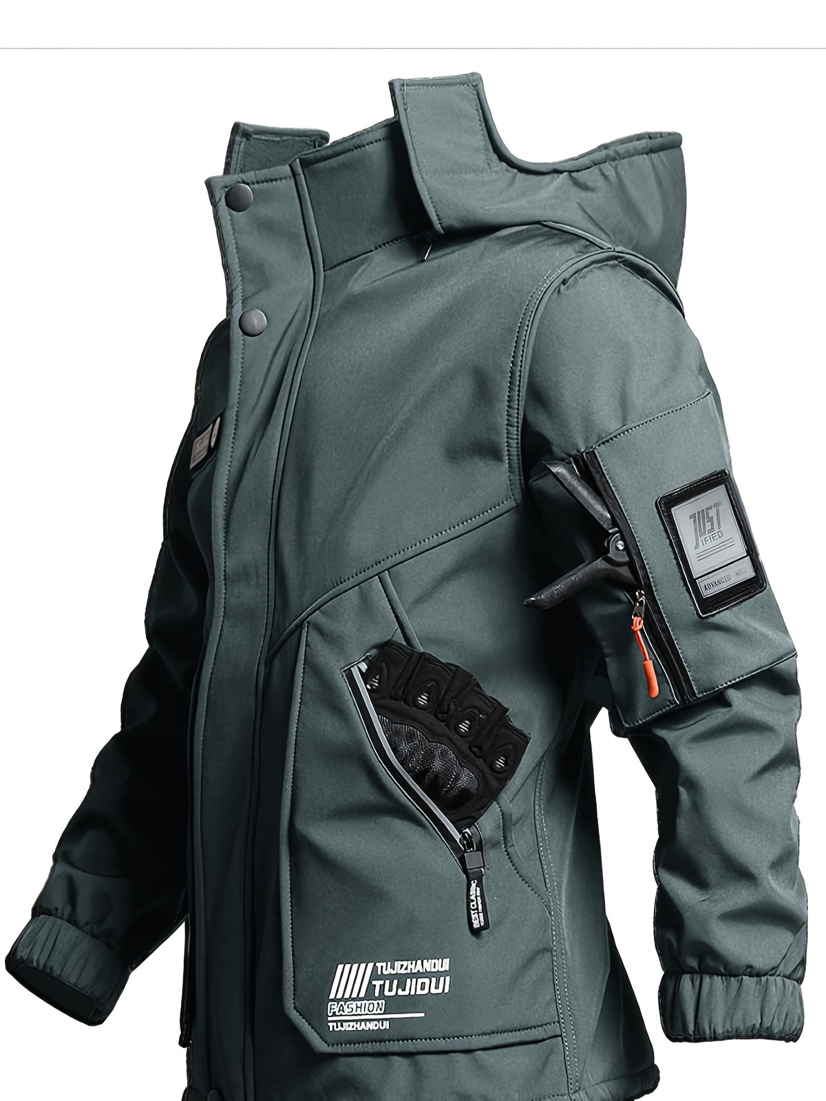 Ensemble d'hiver chaud en polaire épaisse pour hommes