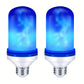 Ampoule LED Effet Flamme Bleue – E27 3W Décorative Anti-Moustique pour Intérieur & Extérieur (Lot de 2)