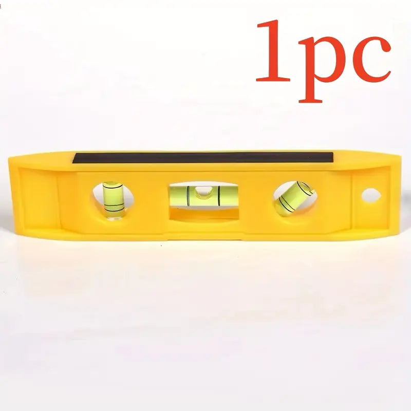 Niveau à Bulle Magnétique 3 Axes – Outil de Précision Compact pour Bricolage et Travaux