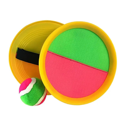 Jeu de raquettes scratch avec balles – Toss & Catch amusant pour enfants et famille
